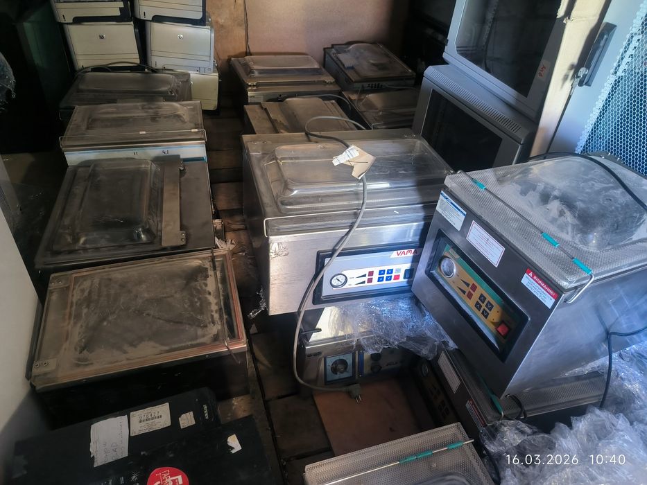 Вакууматори потребуючі обслуговування