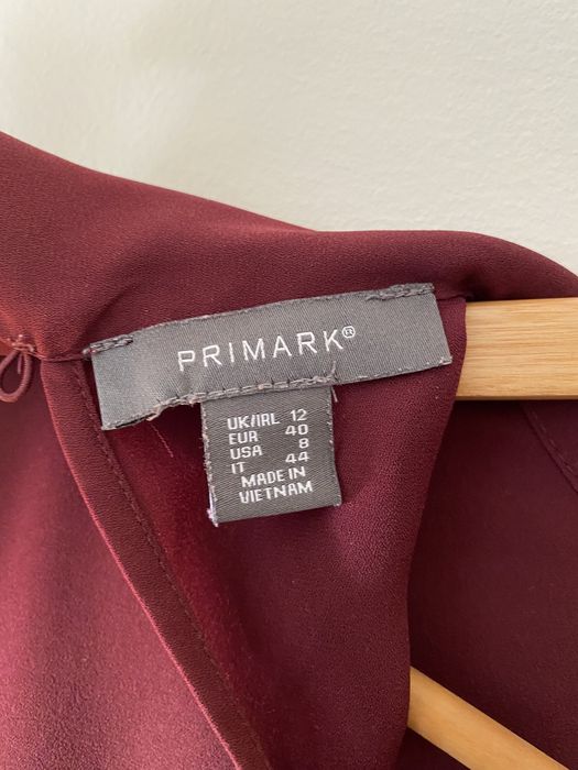 Blusa bordeaux primark