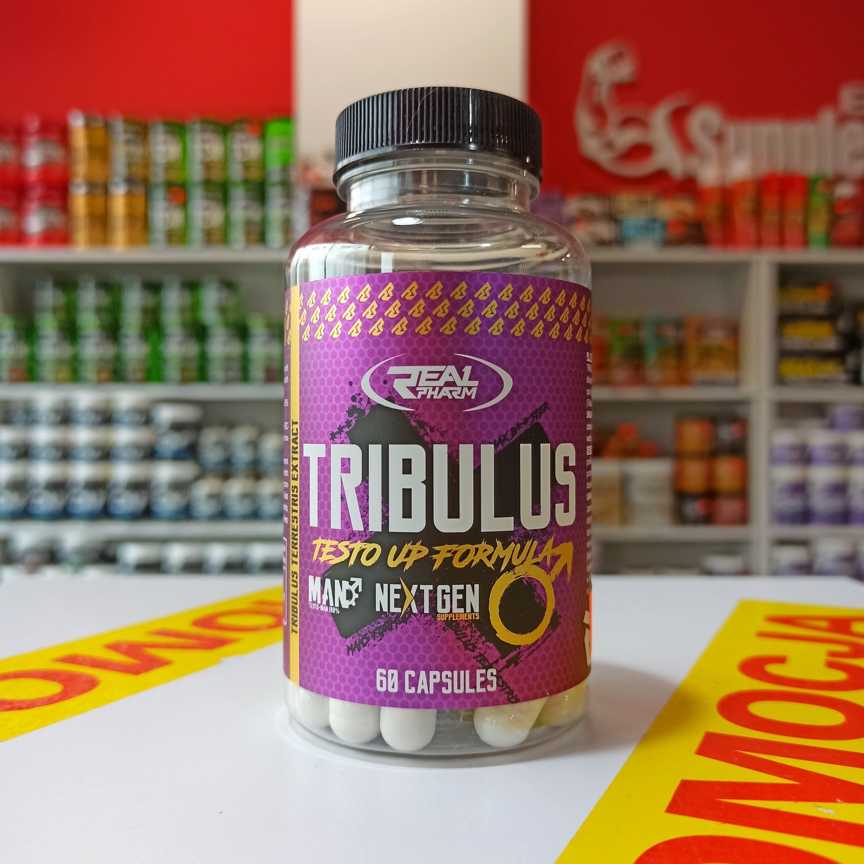 Real Pharm Tribulus 90kaps Booster Testosteronu i Libido, Suplementy Częstochowa Północ • OLX.pl