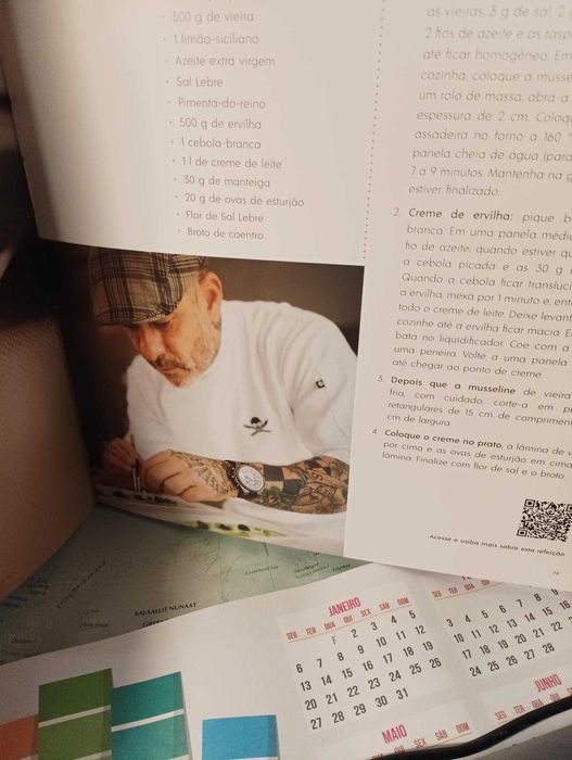 O livro O Mundo do Sal de Masterchef Henrique Fogaça