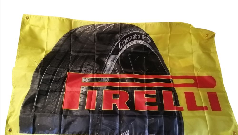 Постер Pirelli шини авто плакат банер автосервіс декор в гараж на стіну