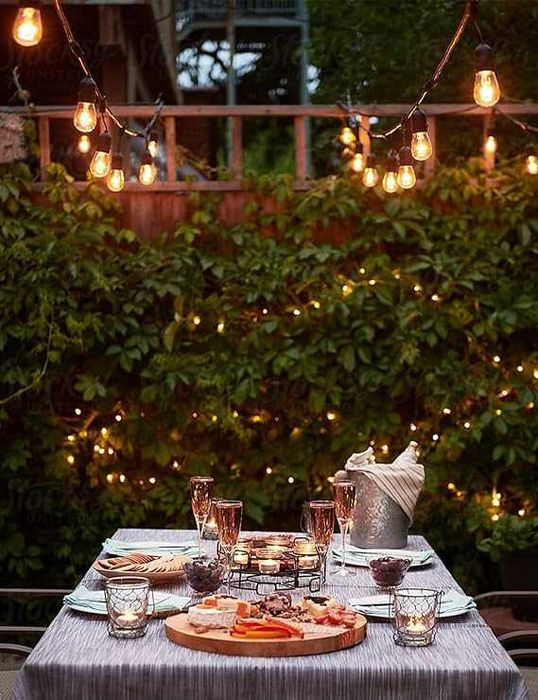 Grinaldas Luzes exterior arraial pátio, jardim ou terraço 15 Metros