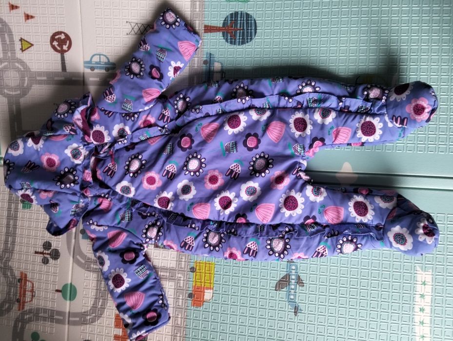 Комбінезон дитячий демісезон комбинезон на девочку 3-6 місяців