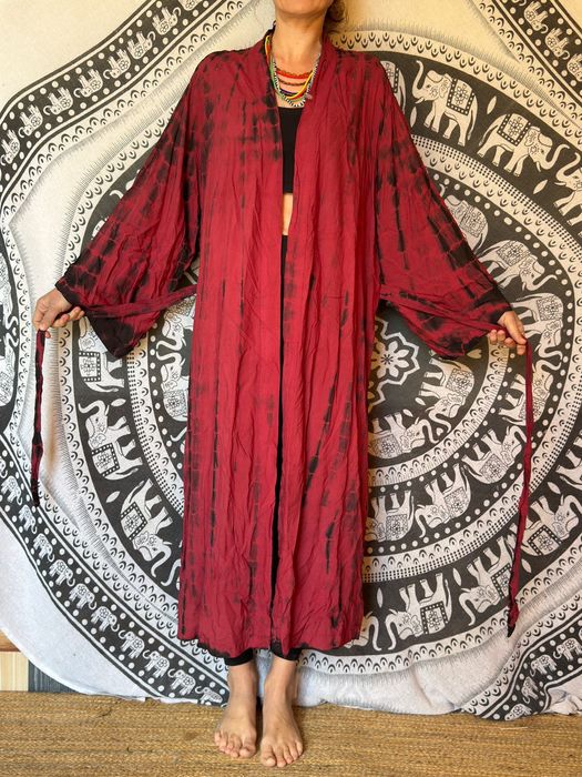 Kimono bawełniane tie dye