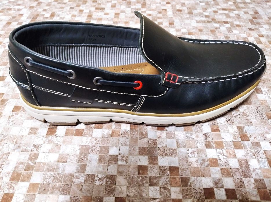 Шкіряні туфлі (макаксіни) чоловічі 44 розмір