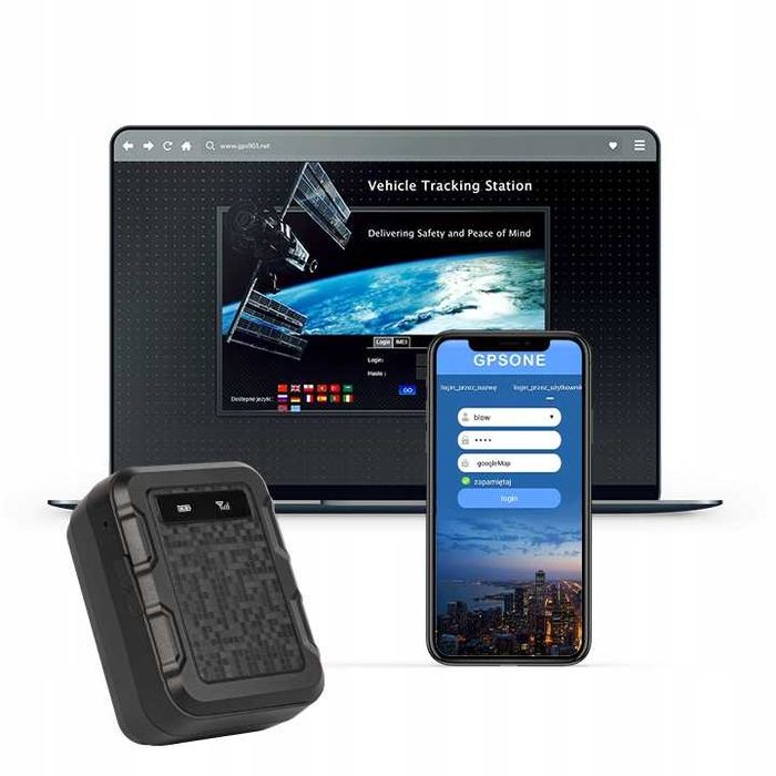 Lokalizator GPS GSM BL020 TRACKER śledzenie osób zwierząt APKA BLOW