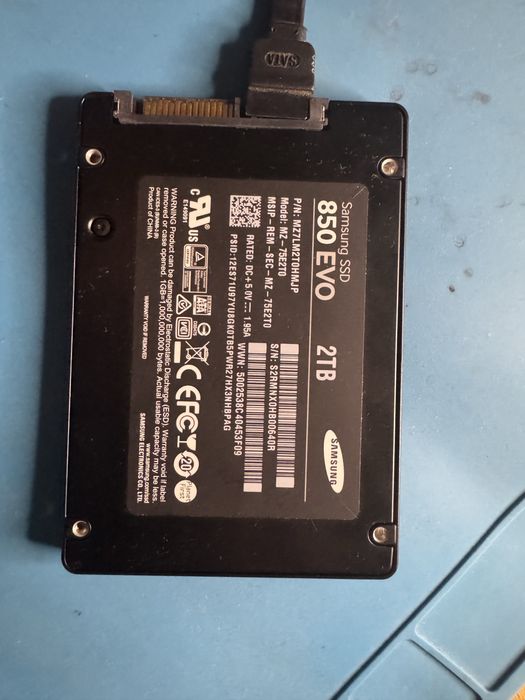 Ssd sata samsung 850 evo 2tb