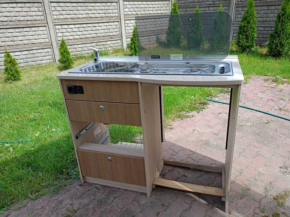 Szafka z kuchenką do kampera kuchenka do kampera