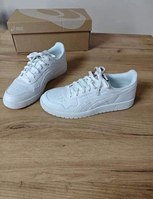 Nowe buty, adidasy, Asics, białe, ortholite