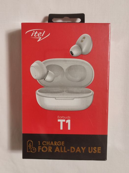 Беспроводные наушники Itel T1. BT5.0. Новые.