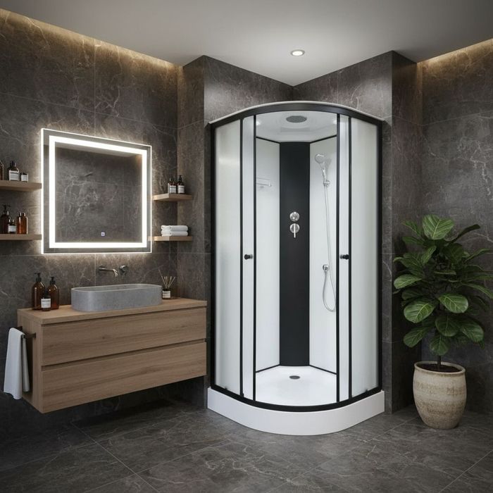 Душевые боксы(душові бокси), кабины и поддоны со склада .