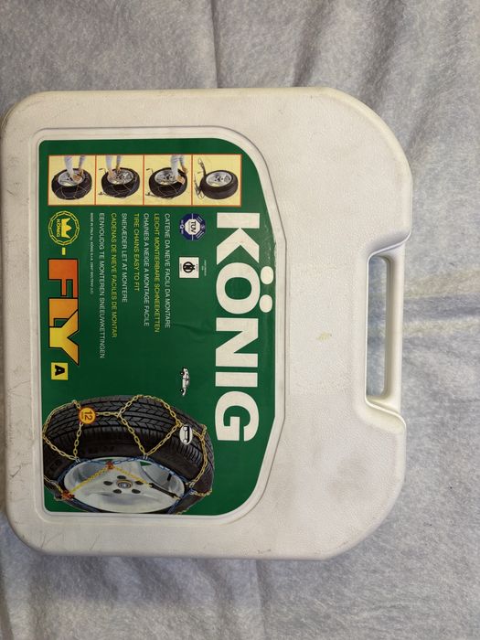 Łańcuchy śniegowe NOWE König 040 R13 R14 R15 | Okazja!