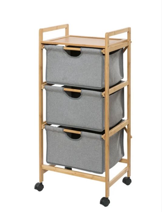 Regał szafka bambusowa WENKO BAHARI