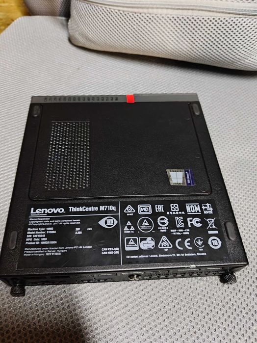 Lenovo ThinkCentre M710q – i3-6100T | 8GB RAM | SSD 120GB | Używany