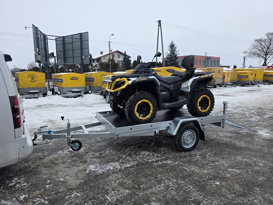 Przyczepa samochodowa do quada pod quady 250x150 przyczepy  od ręki