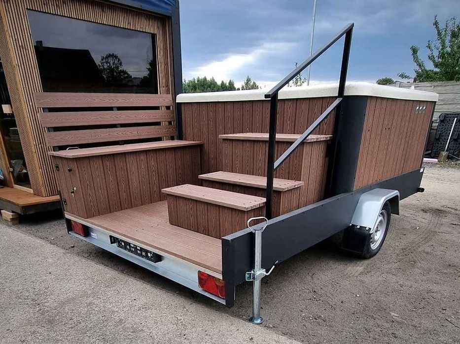 Mobilna Balia NOWA jakuzzi HOT TUB Jacuzzi Sylwester Euroline OD RĘKI