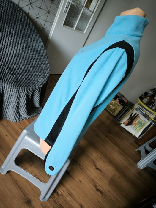 Nike Polar damski M niebieski błękitny cienki Therma-Fit bluza