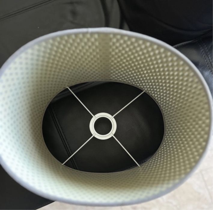 Abajur cinzento Ikea