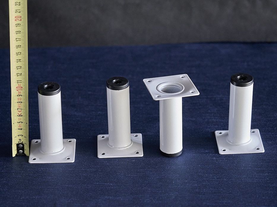 Conjunto 4 mini pés de apoio com 10cm