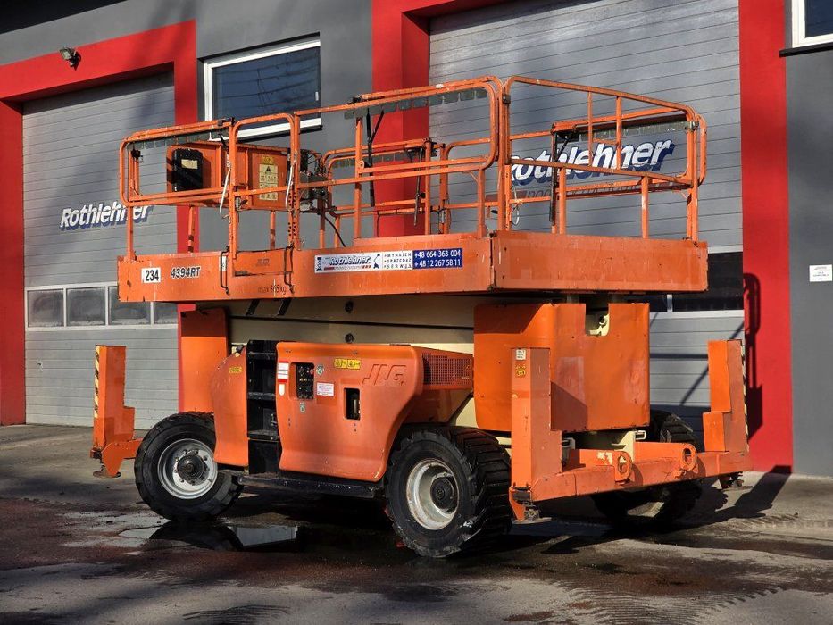 JLG 4394RT  podnośnik nożycowy, zwyżka JLG 4394RT