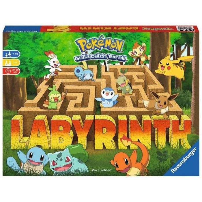 Labyrinth Pokemon Ravensburger pudełko,275x378 mm