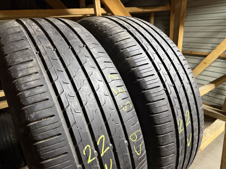 Шини літо 235/65R17 Continental Eco Contact5 2шт 22рік гарний стан
