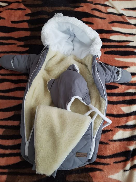 Зимовий комбінезон-кокон