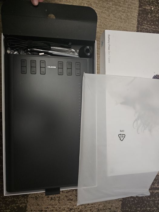 Графічний планшет Huion Inspiroy H1060P, повна комплектація