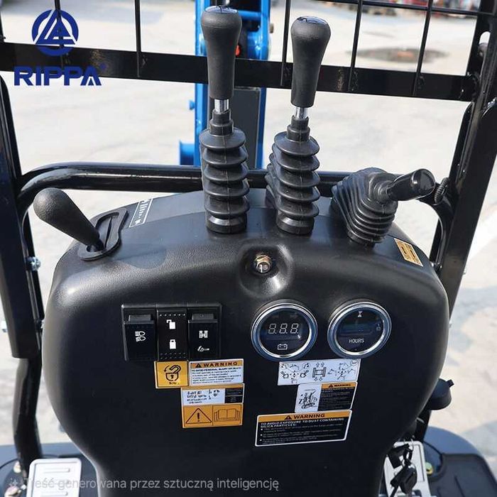 RIPPA R10 ECO Joystic minikoparka