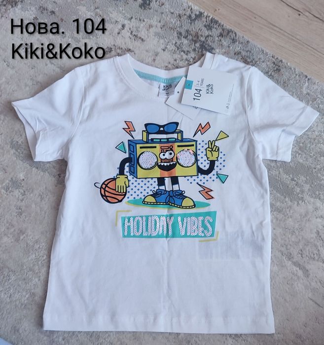 Нові дитячі футболки 98-104
