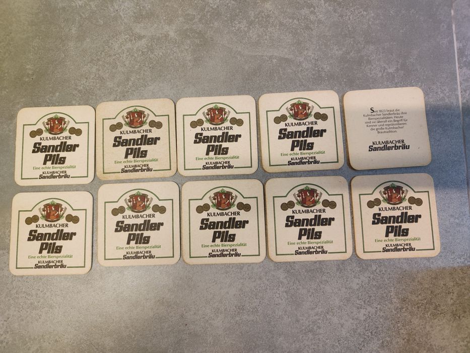 Podstawki pod piwo Sandler Pils 10szt