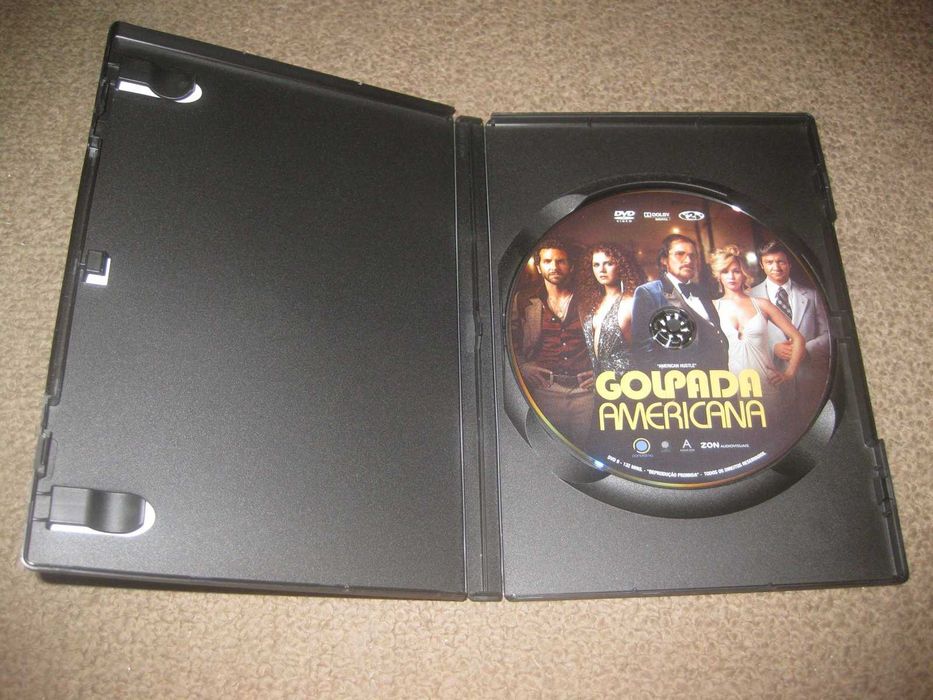 DVD "Golpada Americana" com Bradley Cooper