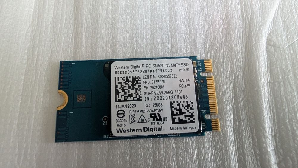 Dysk SSD m2 256gb