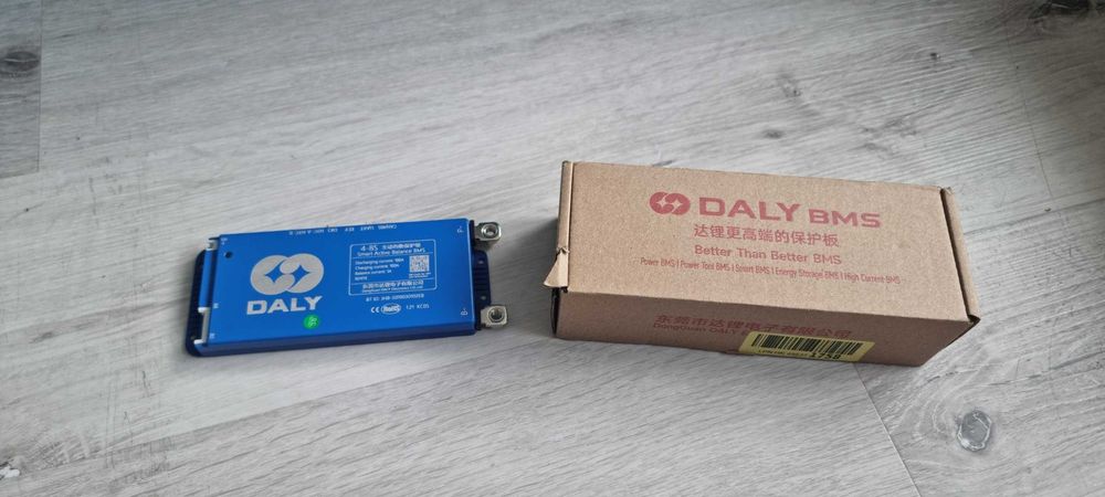Smart BMS DALY R24TK 4-8S 100A активний балансир 1A Bluetooth CAN/RS485 для LiFePO4 Li-ion LTO БМС контролер АКБ для зарядної станції аккумулятор