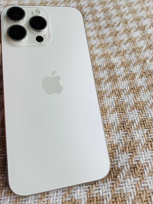 IPHONE 15 PRO MAX 256Gb Відмін. Стан White Titanium NEVERLOCK ( 95884)
