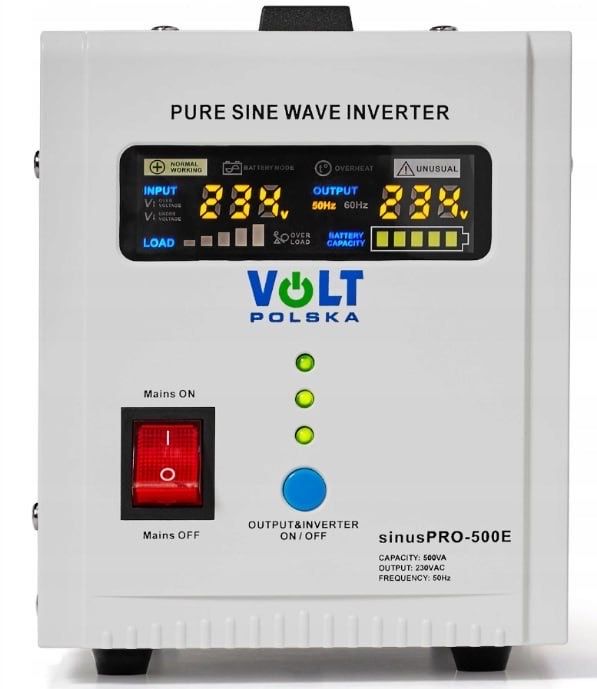 Джерело безперебійного живлення Volt Polska Sinus PRO 500E ДБЖ