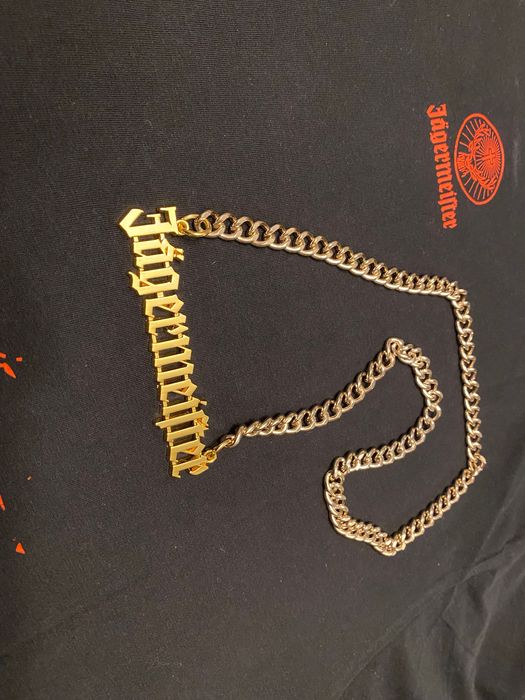 UNIKAT JAGERMAISTER złoty łańcuch gadżet