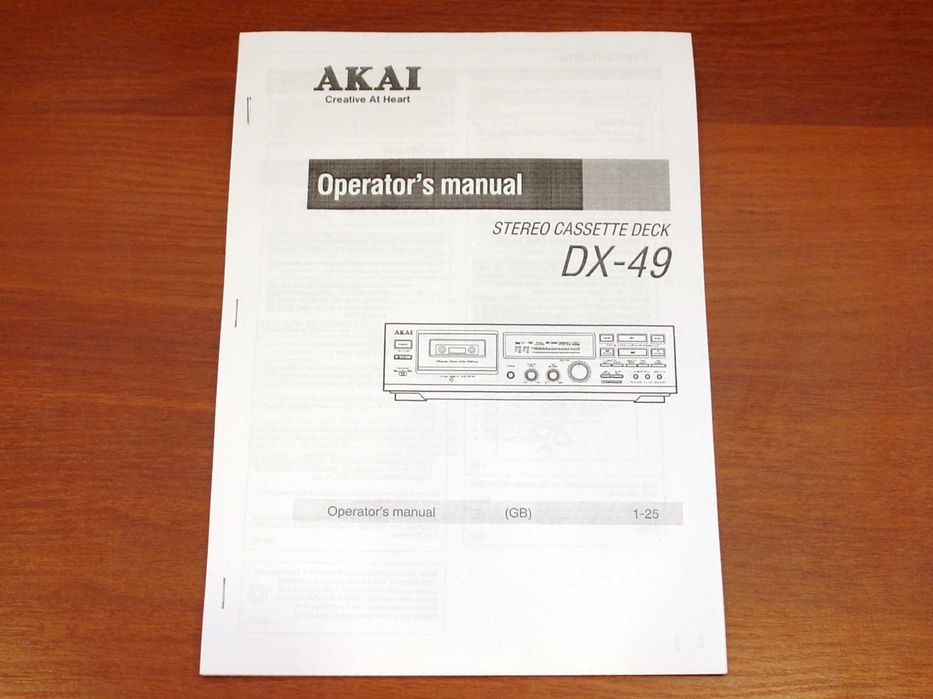 Кассетная дека Akai DX-49.