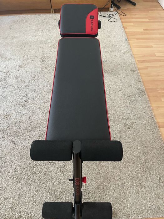 Bicicleta Estática e Banco de Flexōes/musculação