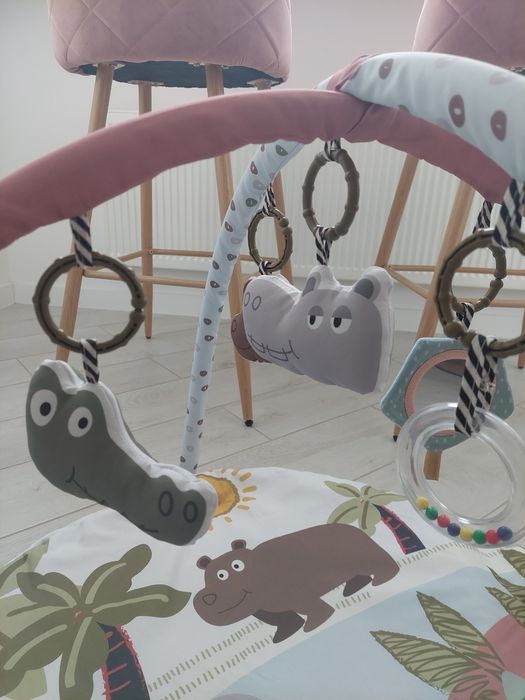 Розвиваючий дитячий килимок Baby Mix для немовлят, від народження