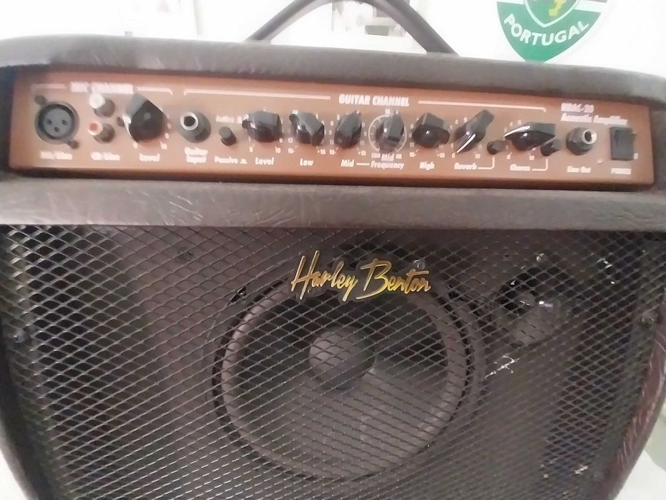 Amplificador para Guitarra Acústica - Harley Benton HBAC-20
