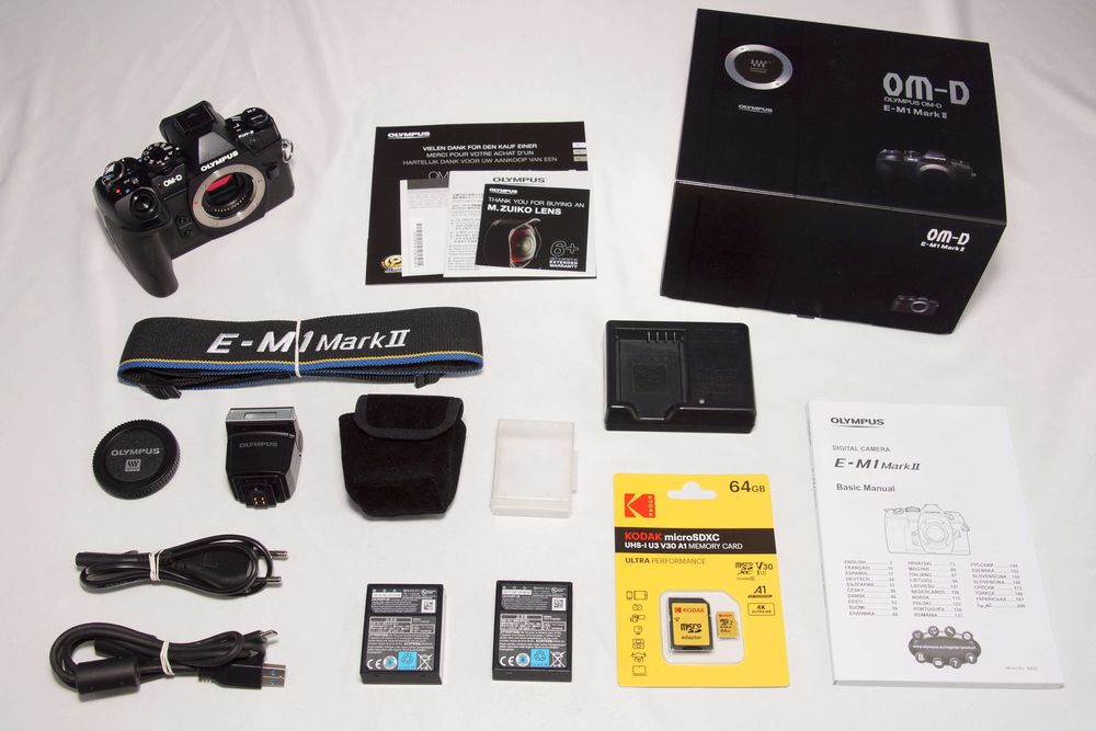 Aparat OLYMPUS OM-D E-M1 Mark II 20.4Mpx Body 10.834 zdj. Gwarancja FV