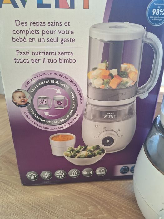 Blender/parowar 4w1 philips avent