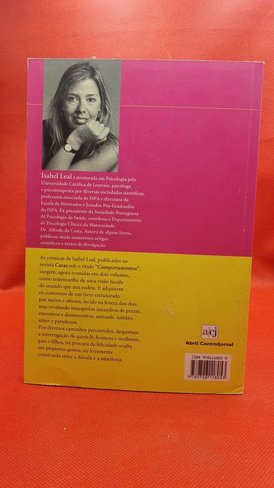 Livro - REF PA4 - Isabel Leal - A Realidade Já Não é o Que Era