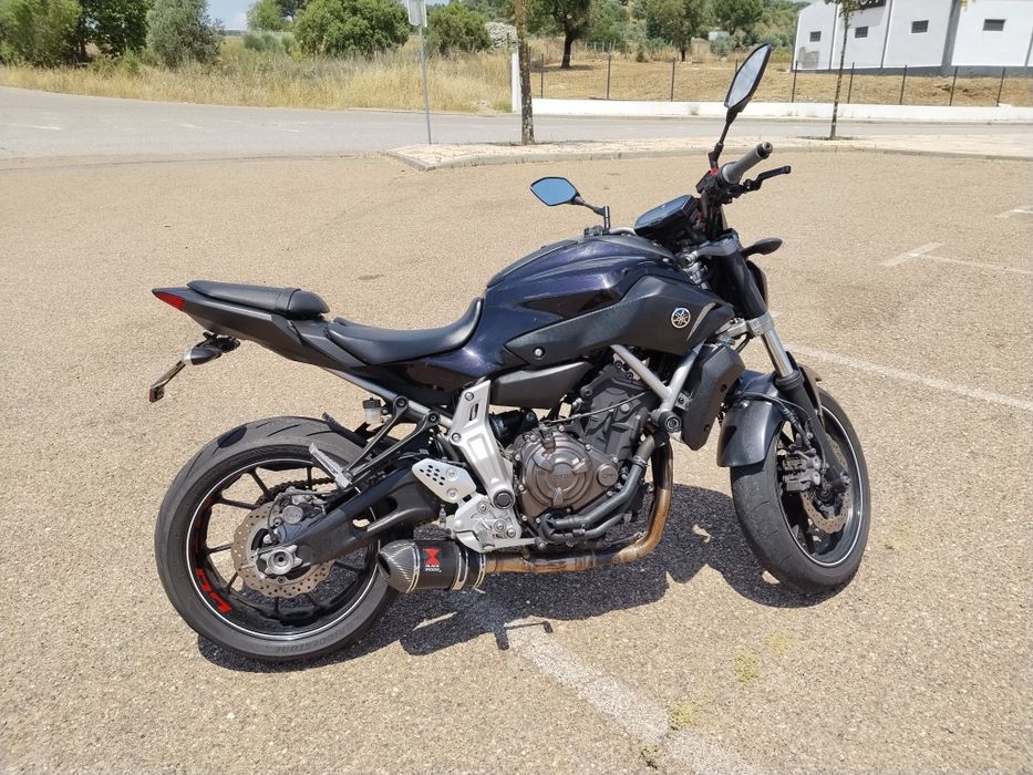 Yamaha MT 07 troco