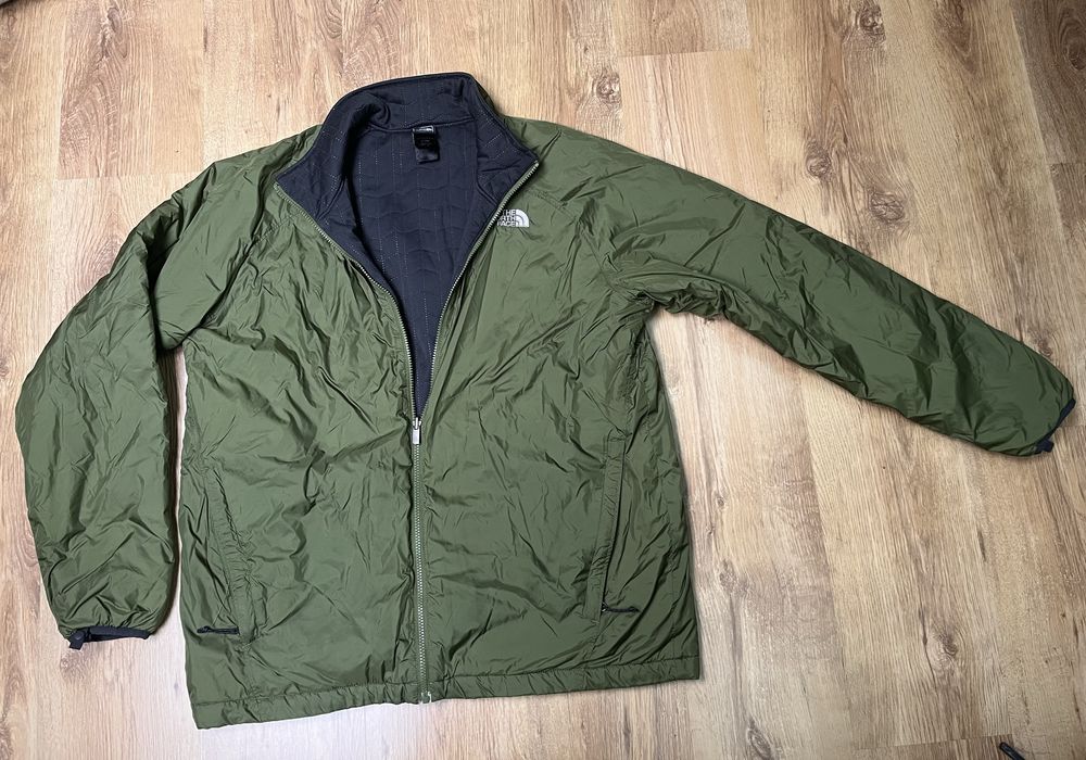 North Face, kurtka 3 w 1, męska XL, ciemna zieleń. Kapitalna, modna.