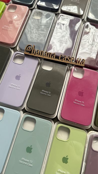 Силіконовий Silicone case чохол для iPhone 13 | Чехол на Айфон 13