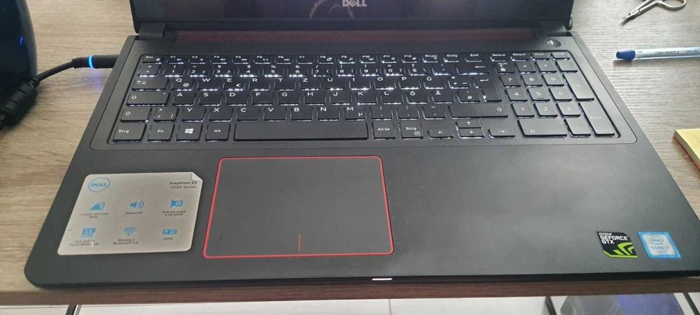 Dell Inspiron 7559/15,6 FullHD/Intel i7-6700HQ/NVidia GTX 960/ram 8g