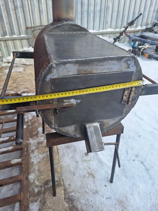 Буржуйка для гаража та невеличких приміщень