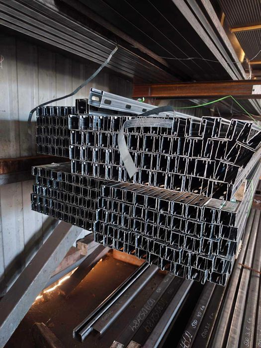 Оцинкований монтажний С-профіль для сонячних панелей 6 м 41х41x1,5мм